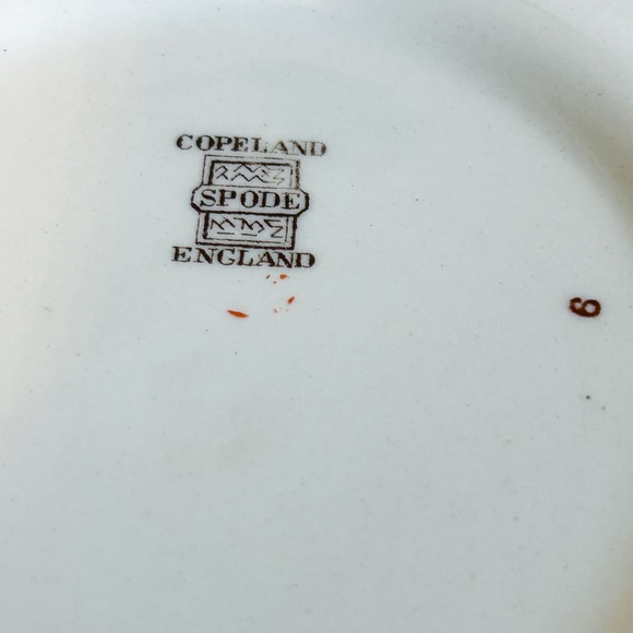 Copeland Spode Indian Tree Trivet 5.75” Vintage - Picture 4 of 9